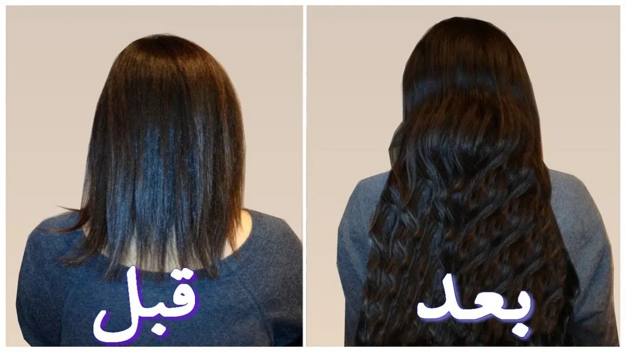 خلطة لتطويل الشعر في اسبوع 10 سم تجربتي