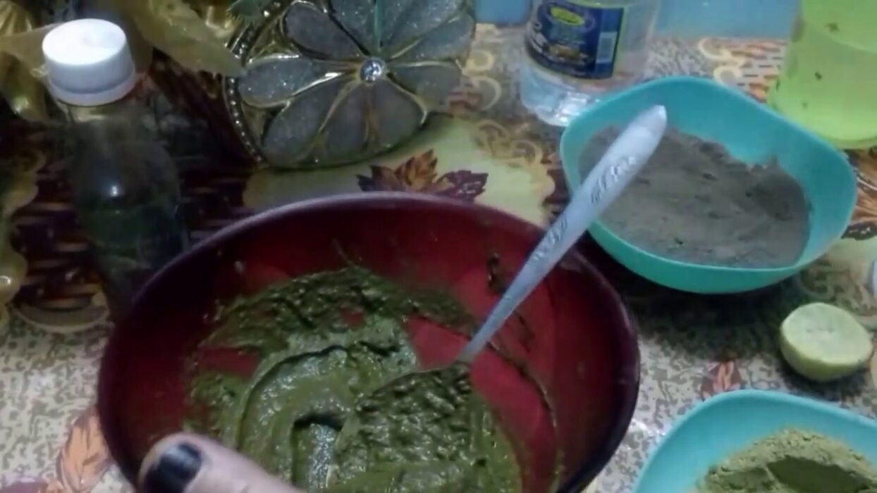 وصفة الكتم للشعر جابر القحطاني