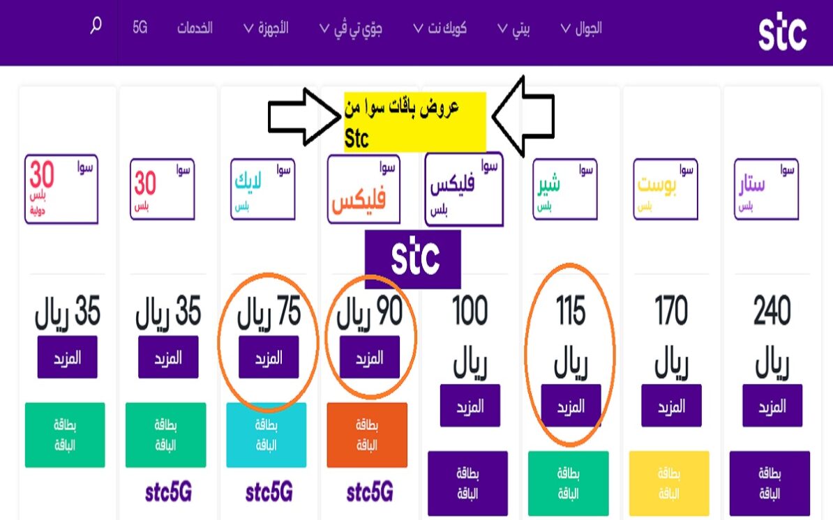 افضل عرض سوا 75 ريال لمدة شهر مكالمات