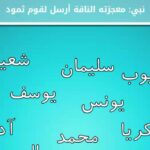 نبي معجزته الناقة ارسل لقوم ثمود