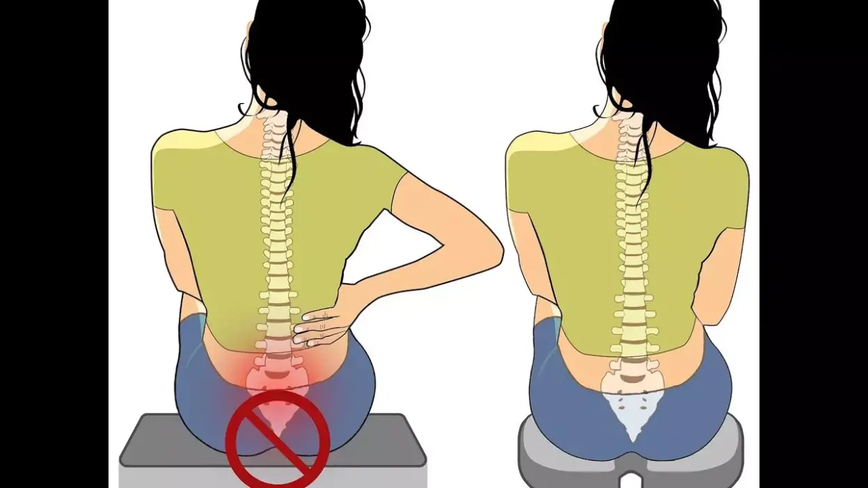 أسباب ألم العصعص عند البنات