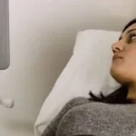 الراحة بعد اشعة الصبغة