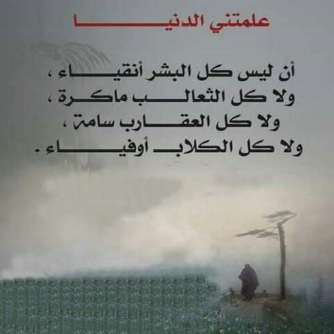 عبارات حزينه جدا عن الدنيا والبشر