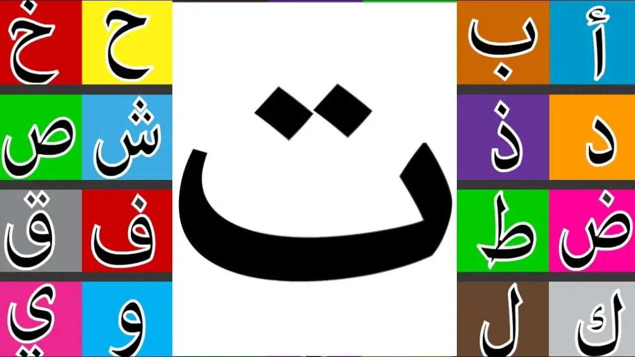 كلمات تنتهي بحرف التاء المربوطة والمفتوحة