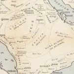 خريطة القبائل في السعودية بالصور