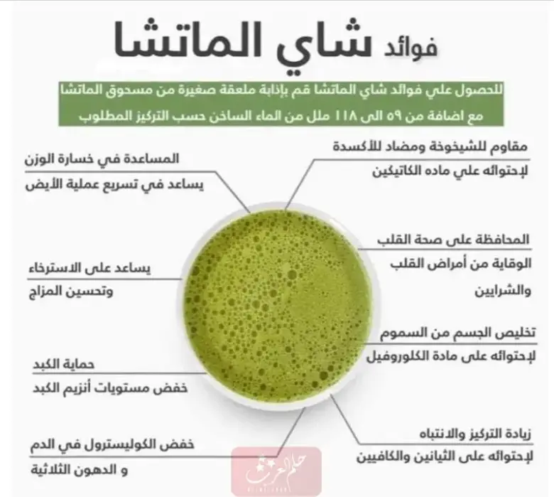 تجربتي مع شاي الماتشا كم ينزل بالاسبوع