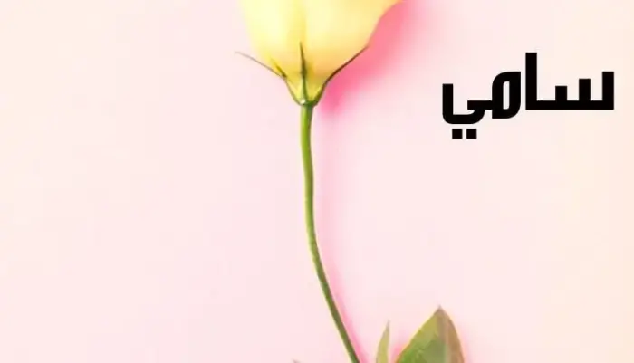 دلع اسم سامي ، أفخم تدليع اسم سامي بالانجليزي