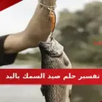 تفسير حلم صيد السمك باليد لابن سيرين