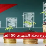 افضل مشروع دخله الشهري 50 الف