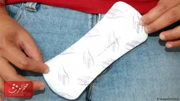 طريقة لبس الفوط الصحية بالصور