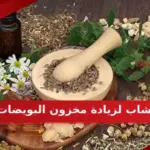 اعشاب لزيادة مخزون البويضات