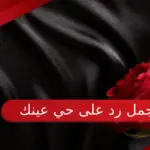 أجمل رد على حي عينك