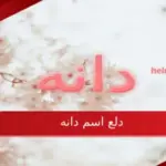 دلع اسم دانه وأسرار شخصيتها