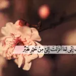 معجزات دعاء ربي اني لما انزلت الي من خير فقير