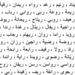 أحدث 10 اسماء بنات خفيفة ودلع سهله على اللسان