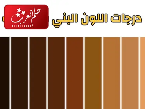 درجات اللون البني للدهانات بالصور hd