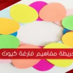 أجمل 20 خريطة مفاهيم فارغة كيوت