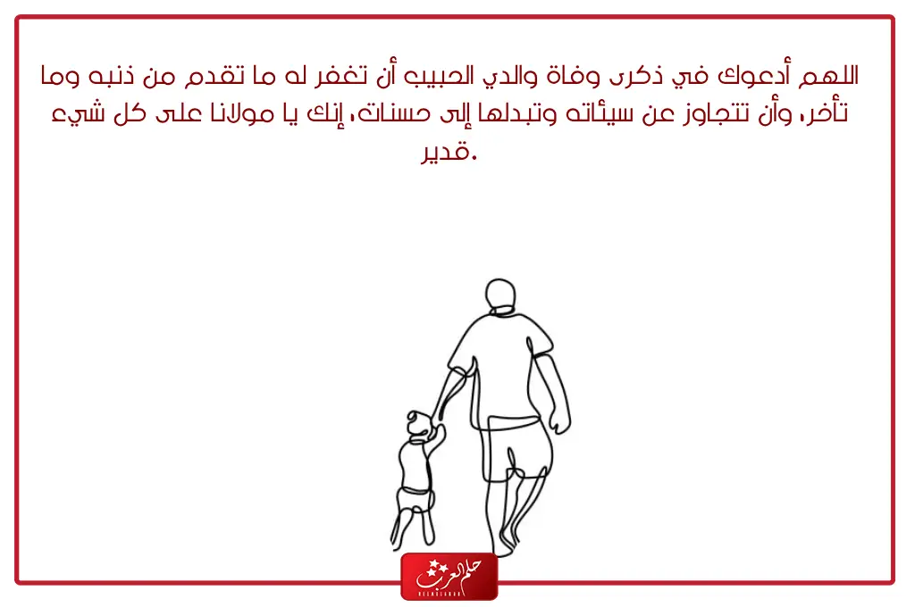 دعاء في ذكرى وفاة والدي بالصور ، اجمل ما قيل ذكرى وفاة ابي