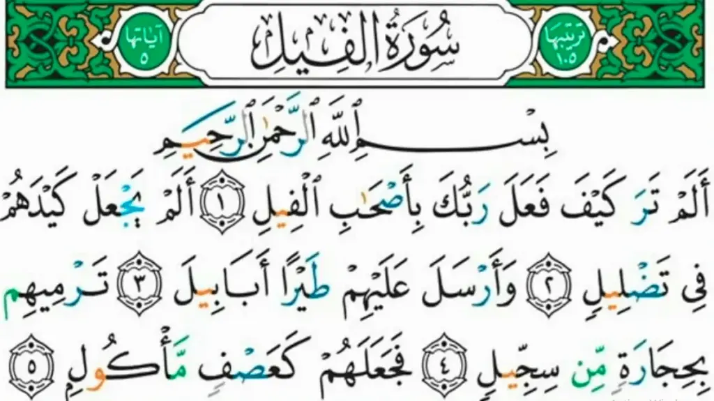 تجربتي مع سورة الفيل لهلاك الظالم ونصرة المظلوم