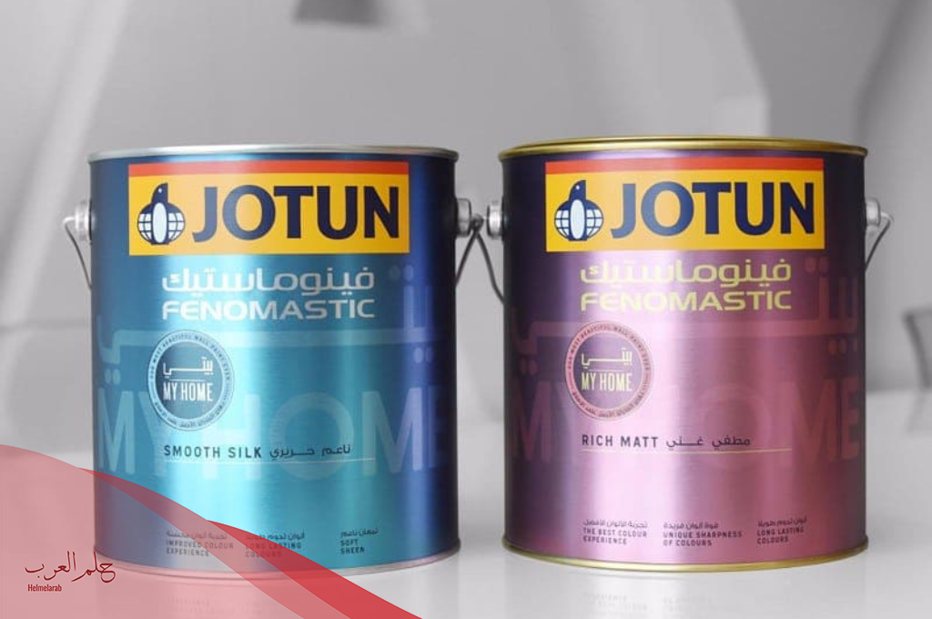 كم سعر سطل بوية جوتن مع درجات الالوان