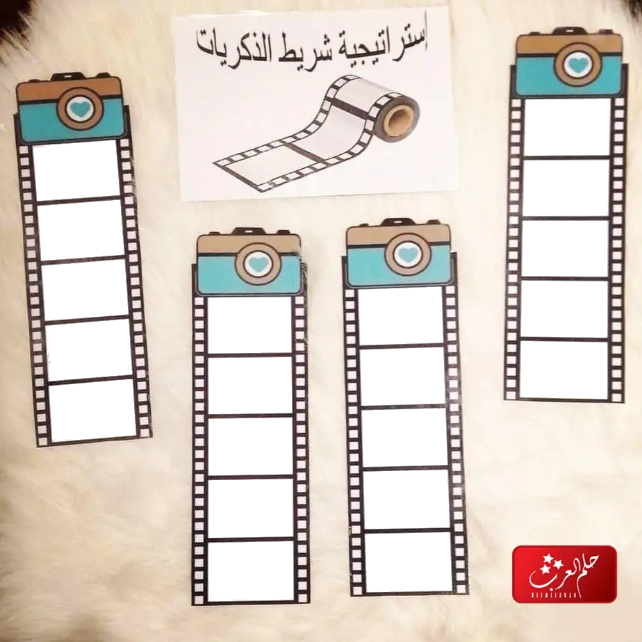استراتيجية شريط الذكريات جاهزة للطباعة pdf
