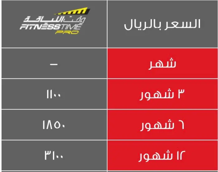 الفرق بين وقت اللياقة برو والعادي