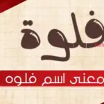 معنى اسم فلوه وشخصيتها Flwh في المعجم العربي وحكم تسميته في الاسلام