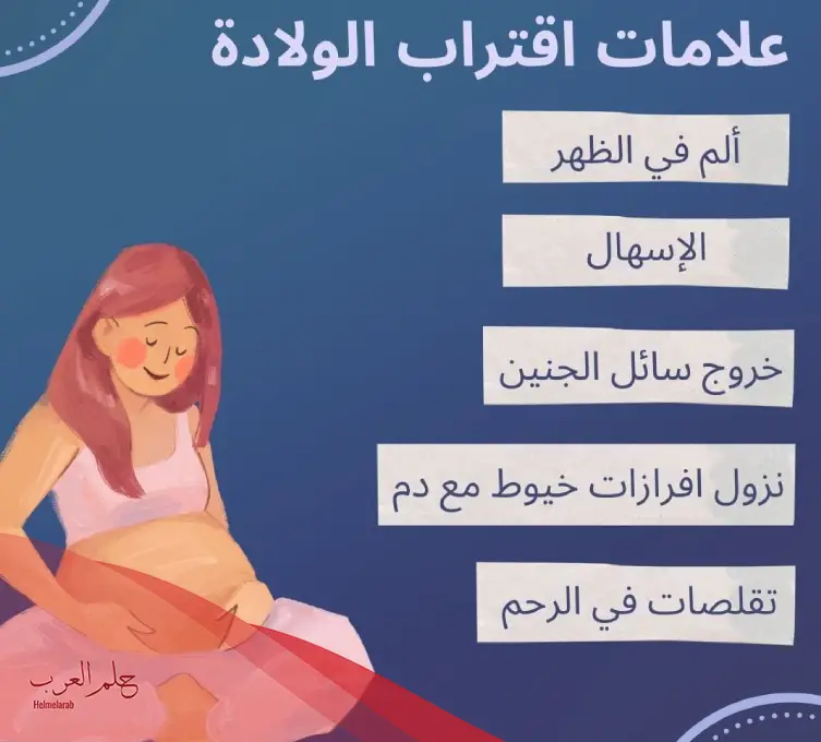 هل الافرازات البيضاء الثقيلة من علامات الولادة عالم حواء