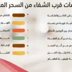 علامات قرب الشفاء من السحر