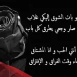 شعر حزين عن الحب يجعلك تبكي مؤثر جدا