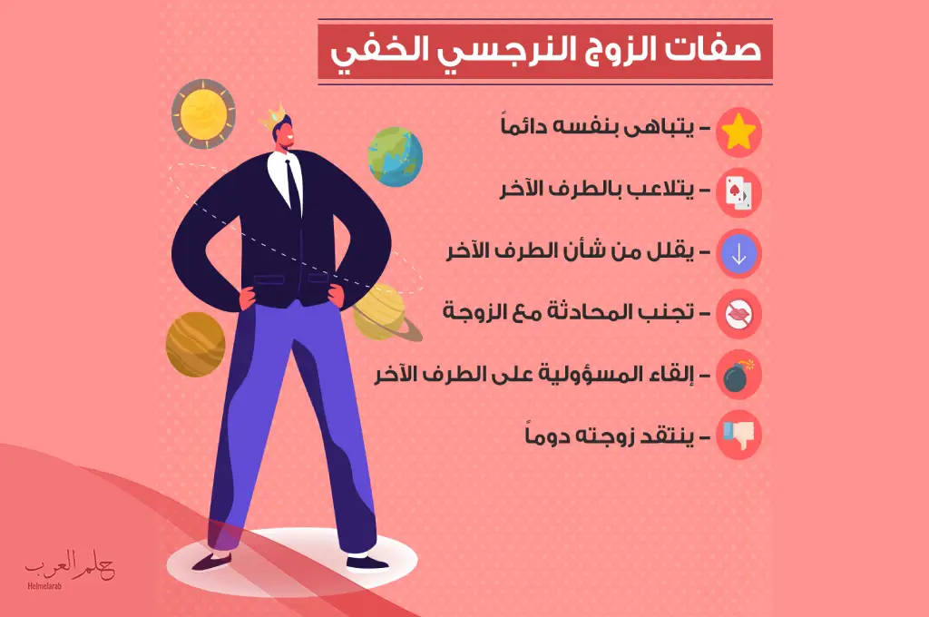 كيفية التعامل مع الزوج النرجسي وما هي نقطة ضعف النرجسي
