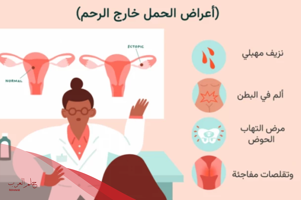 هل ينزل الحمل خارج الرحم لوحده