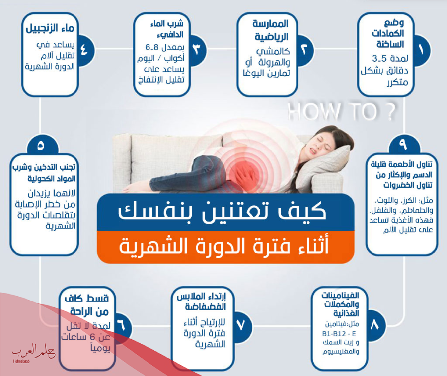 علاج هواء الرحم وقت الدورة بالاعشاب وأبرز 3 طرق للوقاية من غازات الرحم