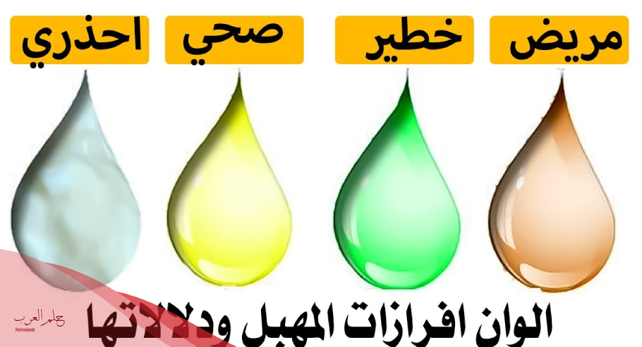 مين نزلت عليها افرازات بنية وقت الدورة وطلعت حامل