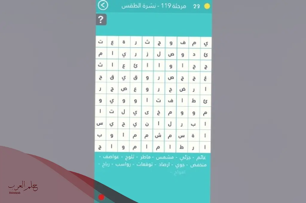 مصطلح يعني علم الطقس من 12 حرف
