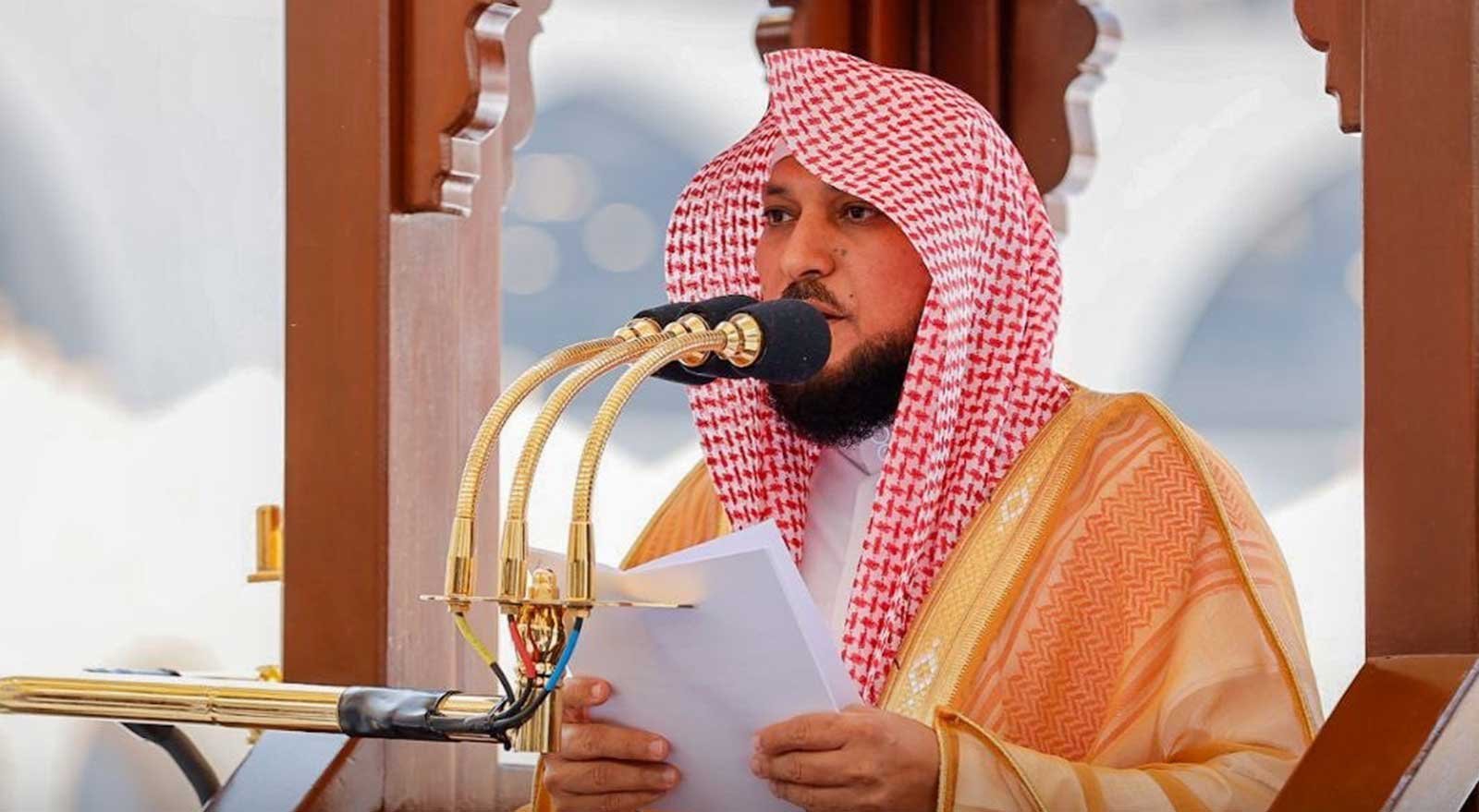 خطبة عرفة يلقيها “الصوت الملائكي” علي ضيوف الرحمن هذا العام خطبة عرفة يلقيها “الصوت الملائكي” علي ضيوف الرحمن هذا العام
