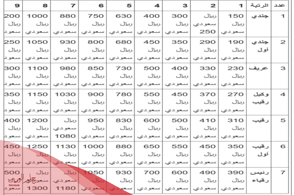 من هنا.. اطلع على سلم رواتب الحرس الملكي في السعودية 1446