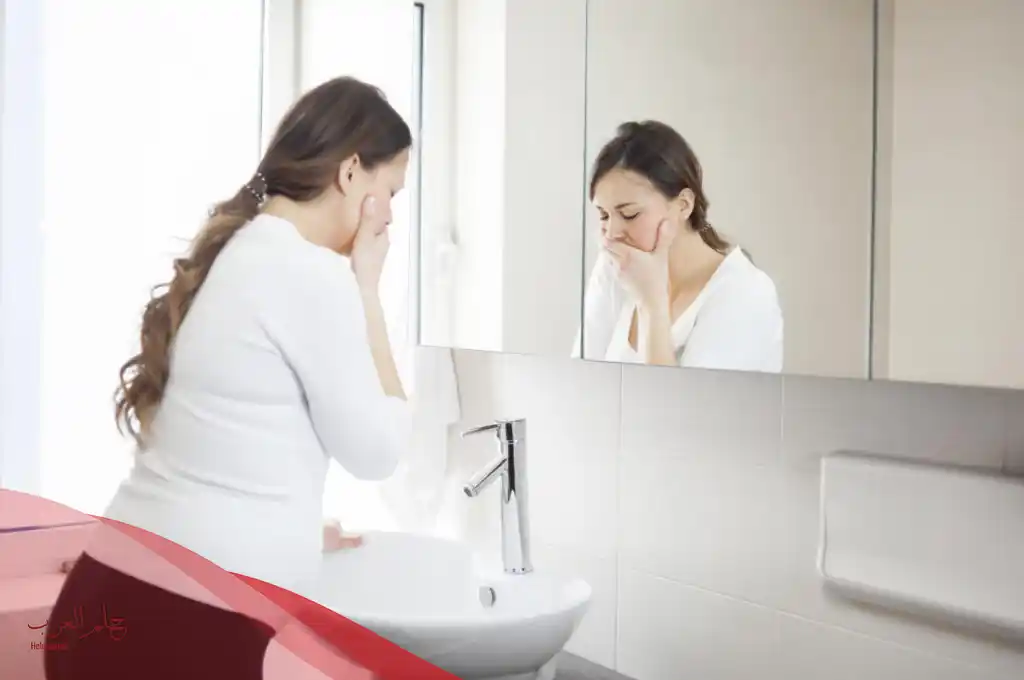 متى يبدأ الغثيان عند الحامل بولد