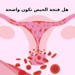 هل فتحة الحيض تكون واضحة