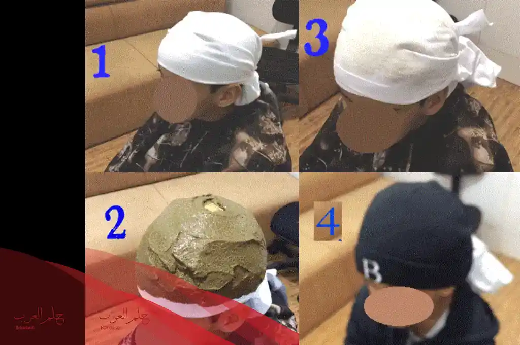 مكونات صبخة الراس بالتفصيل