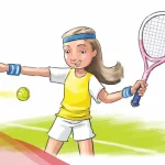 رسم عن الرياضه تلوين للبنات