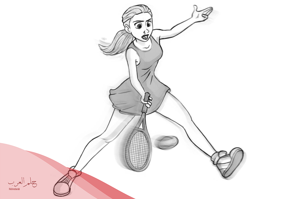 رسم عن الرياضه تلوين للبنات