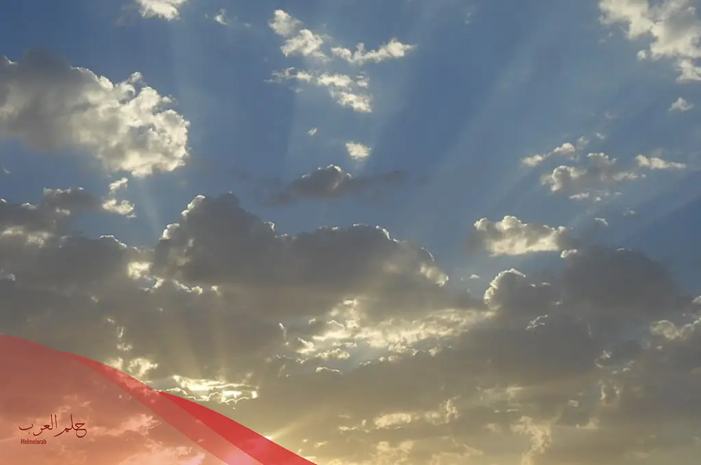 عبارات عن الجو والسحاب والغيوب رائعة