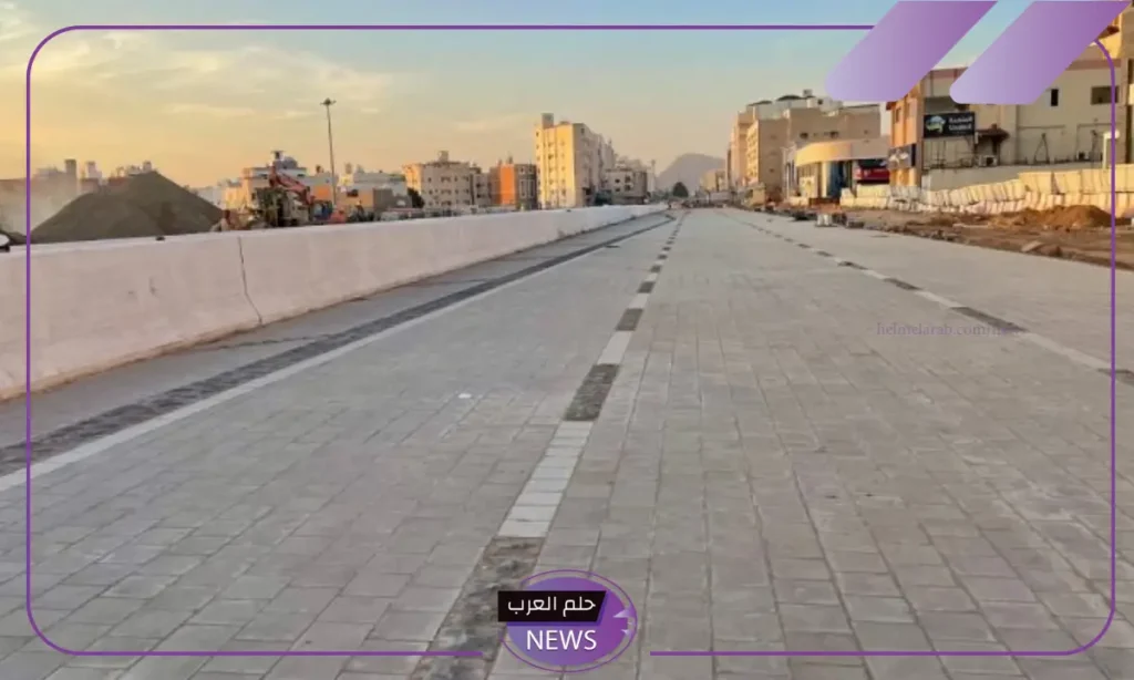 شاهد.. استكمال جميع الأعمال النهائية بمشروع نفق الحزام بالمدينة المنورة