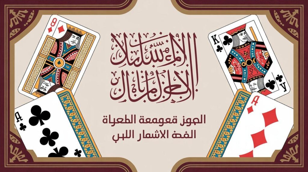 البلوت والطرنيب والبلاك جاك: دليل ألعاب الورق العربية البلوت والطرنيب والبلاك جاك: دليل ألعاب الورق العربية